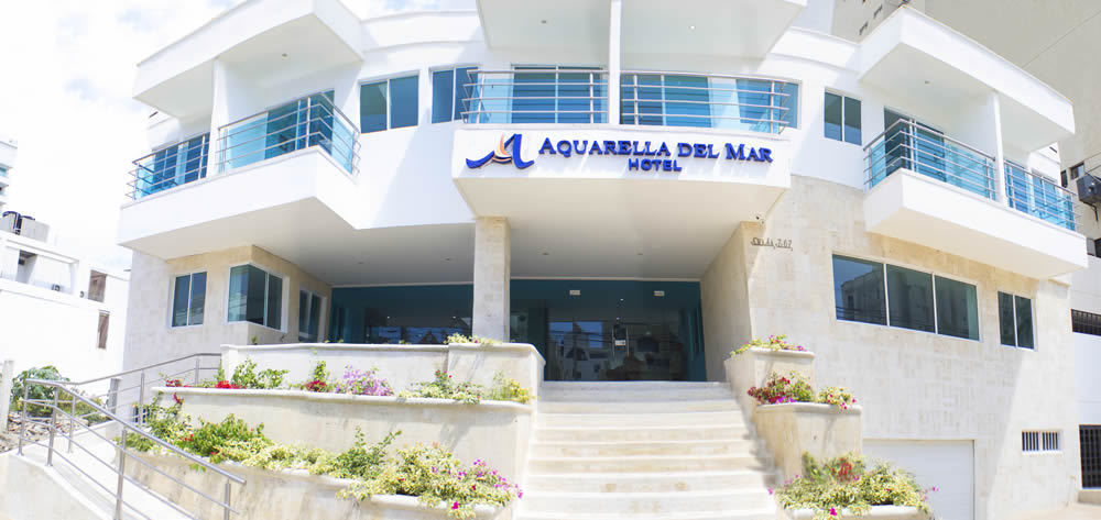סנטה מרתה Hotel Aquarella Del Mar מראה חיצוני תמונה